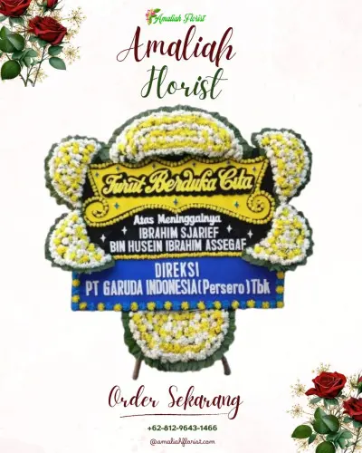 Papan Bunga Duka di Jogoyasan